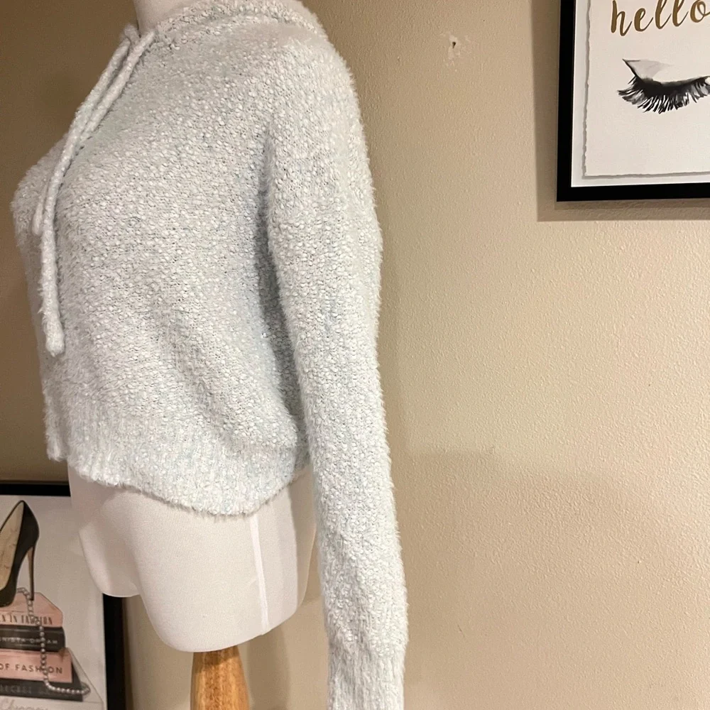 No Boundaries‎ Soft White Textured Sweater